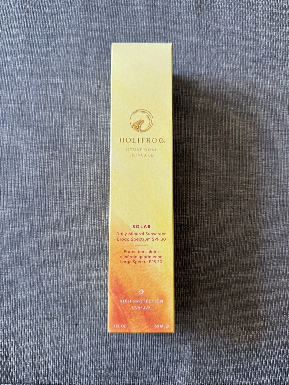 Solar Daily Mineral Sunscreen SPF 30 — Yellow-Orange